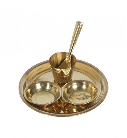 Small Bhog Thaal Set of 5